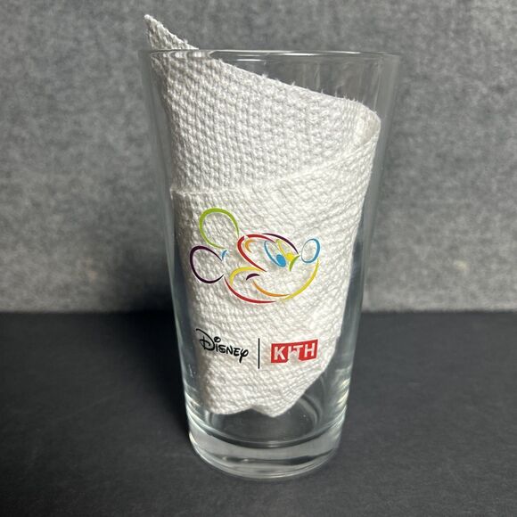 Kith x Disney Mickey Mouse Water Glass Tumbler Collectible